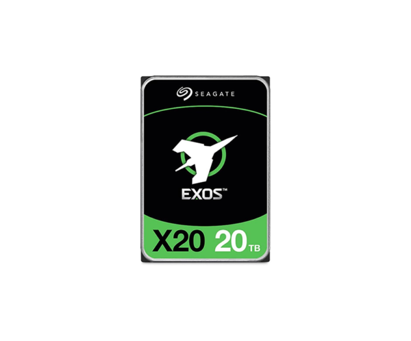 Seagate Exos X20 ST20000NM007D 20TB 7.2K RPM SATA 6Gb/s 3.5in Hard Drive