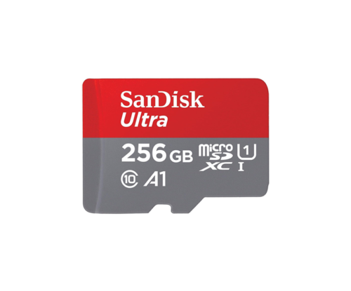 SanDisk Ultra microSDXC UHS-I Memory Card 256GB with Adapter