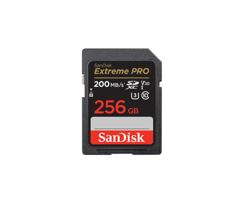 SanDisk Extreme PRO SDXC UHS-I Memory Card V30 256GB