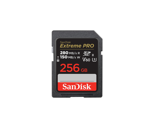 SanDisk Extreme PRO SDXC UHS-II Memory Card V60 256GB