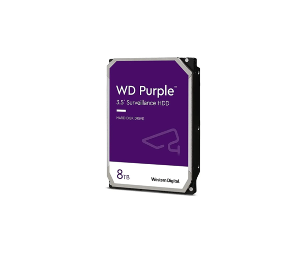 WD WD84PURZ 8TB Purple Surveillance Internal Hard Drive 3.5" HDD SATA 6 Gb/s